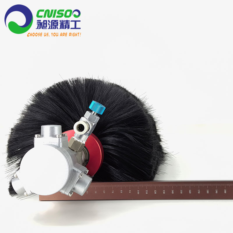 气动毛轮除尘机