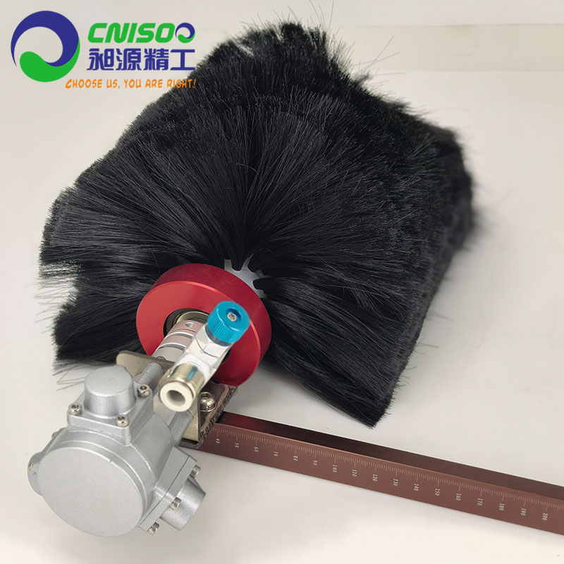 气动毛轮除尘机